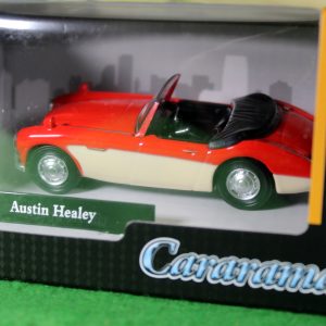 Cararama 1/43 scale Austin Healey red & cream, Boxed, great value!