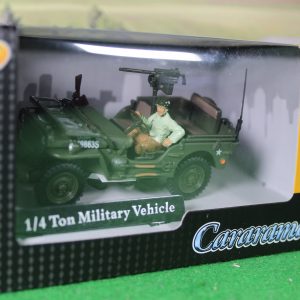 Cararama 1/43 scale Land Jeep with figure, Boxed, great value!