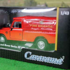 Cararama 1/43 scale Land Rover Series III Fire Brigade, Boxed, great value!