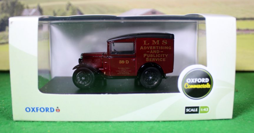 Oxford Die-cast 1/43 Scale Austin Seven RN Van LMS, Boxed