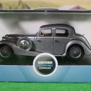 Oxford Die-cast 1/43 scale Jaguar 2.5 litre SS  Gunmetal, Boxed