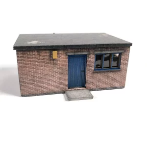 OO, Scale Model Scenery KX048-OO Utility Building/Plant Room , ready-made.