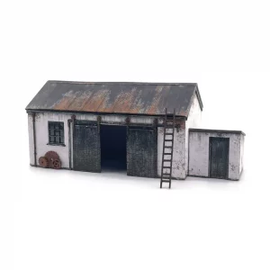 OO, Scale Model Scenery KX054-OO Tony's Cart Shed & Store - OO/4mm/1:76, ready-made.
