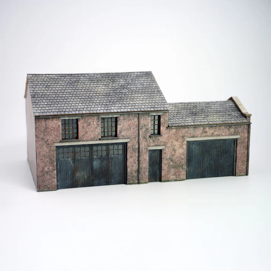 OO, Scale Model Scenery KX100-OO Roscoe Street Works - OO/4mm/1:76, ready-made. - Image 4
