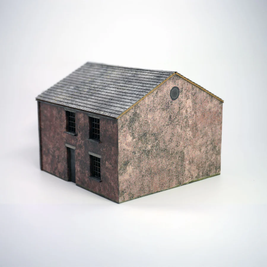 OO, Scale Model Scenery KX100-OO Roscoe Street Works - OO/4mm/1:76, ready-made. - Image 2